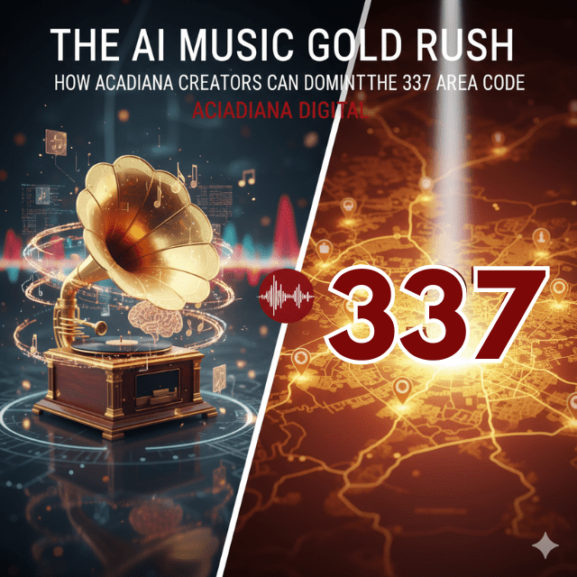 The AI Music Gold Rush: How Acadiana Creators Can Dominate the 337 Area Code